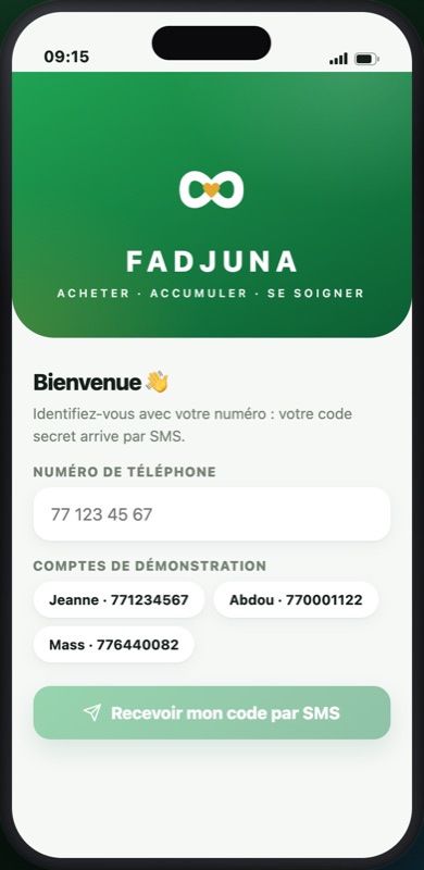 Connexion FADJUNA
